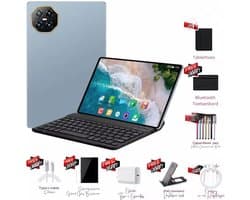 Pad 8 Pro Snapdragon 8gen2 Android Tablet 11Inch Hd 16GB 512GB 12000 Mah 5G Dual Sim Wifi Tablet Pc - Blue & Grey
