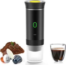 Home & Marker - Draagbare Koffiemachine - Draagbare Espressomachine - Draagbaar Koffiezetapparaat - Reis Koffiezetapparaat - Geschikt Voor Capsule Koffie - ESPRESSNA — thumbnail 3