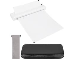 Nuvance - Draadloze Printer - Thermische Printer - Bluetooth - Mini Printer - A4 - Portable Printer - Voor Thuis, School, Kantoor & Onderweg - Thermal Printer - Geen Inkt Nodig - Draagbare Mobiele Printer