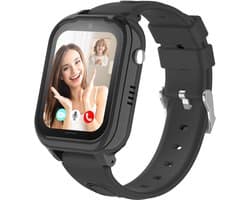 Protectly® GPS Horloge Kind Met Simkaart - SOS-Knop - Smartwatch Kinderen - Smartwatch Kind - GPS Tracker Kind - 4G - Videobellen - HD Camera - Whatsapp en SMS - Elke polsmaat - Incl. Simkaart