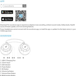 Soundcore Space One Pro by Anker, adaptieve actieve ruisonderdrukking, 6 microfoons, opvouwbaar design, 60 uur lossless audio, ultrasnel opladen, hi-res draadloze audio via LDAC, comfortabele pasvorm — thumbnail 8