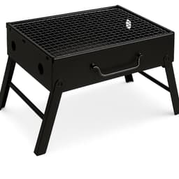 Houtskool BBQ - Barbecue - Inklapbaar - Barbecue Houtskool - Tafel Grill - Camping - Strand - Festival - Park — thumbnail 1