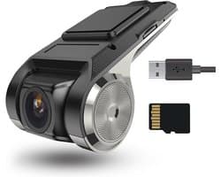 USB DVR Dashcam voor Android Auto | Mini Autokamera met Nachtsicht en G-Sensor