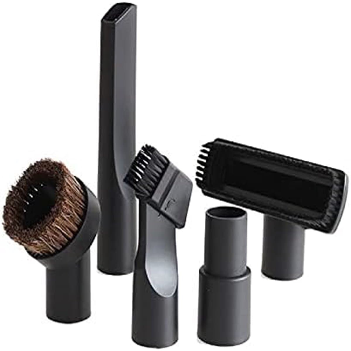 Stofzuiger Accessoire Set - 32mm/35mm Adapter Mondstuk - Veelzijdige Reiniging - Voor Auto en Huis - Dierenhaarverwijdering - Voor Huisdiereigenaren - Draagbaar - 5 stuks — afbeelding 1