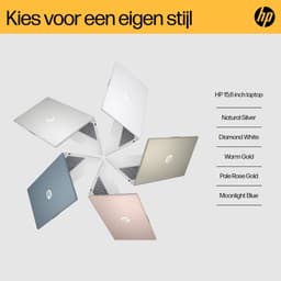 HP 15-fc0670nd AMD Ryzen™ 7 7730U Laptop 39,6 cm (15.6") Full HD 16 GB DDR4-SDRAM 512 GB SSD Wi-Fi 6 (802.11ax) Windows 11 Home Zilver — thumbnail 3