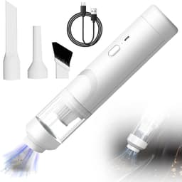 Krachtige Draadloze Mini Handstofzuiger voor Auto - Compact en Lichtgewicht met 9000Pa Zuigkracht — thumbnail 1