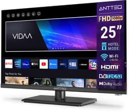 ANTTEQ V25-AF3.Q1 – Smart TV 25 Inch (64 cm) – Full HD & VIDAA – Randloos Design — thumbnail 1