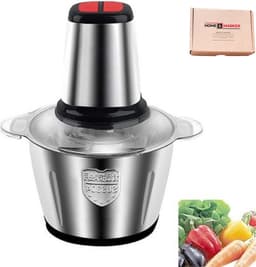 Home & Marker - Keukenmachine & Mini Rasp - Foodprocessor - Hakmolen - Kleine Rasp - Knoflook Rasp - MULTIMINCER + MINIGRINDER — thumbnail 4