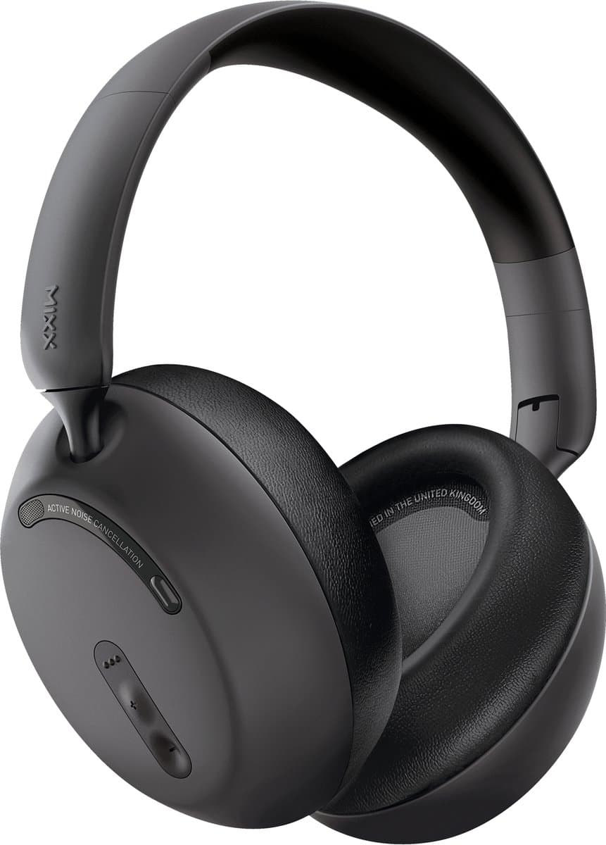 MIXX StreamQ D3 - Draadloze Over Ear Koptelefoon - Noise Cancelling - Snel Opladen - Zwart — afbeelding 1