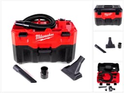 Milwaukee M18VC2-0  18V Li-Ion accu stofzuiger - losse body, zonder accu en lader — thumbnail 2