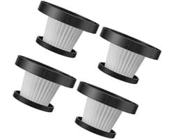 Elekiatech Steelstofzuiger HEPA Filter Accessoires - Set van 4 - alleen geschikt voor Elekiatech modellen A25, A26, A15, A17, A18, A19