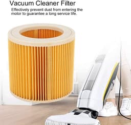 1 stuk voor Karcher WD3/NT18/20/38/1 HEPA-filter WD2/MV2/3 stofzuigerfilter - stofzuigeraccessoires — thumbnail 4