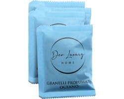 Dparts geurkorrrels - Oceaan - 4x 35 gram - Geurzakjes voor in stofzuiger - Stofzuigerzak geur verfrisser