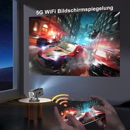Mini Beamer - Projector met Wifi - Bluetooth — thumbnail 3
