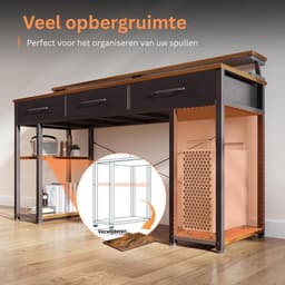Hoekbureau Gaming - Bureau L Vormig - Computer Desk — thumbnail 3