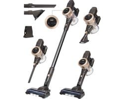 Princess Ultimate Storm Draadloze Steelstofzuiger 339395 - 45 min gebruikstijd - Zuigkracht 27000 PA -Draadloze stofzuiger met efficiente krachtige BLDC motor - Handige parkeerstand - Extreme zuigkracht