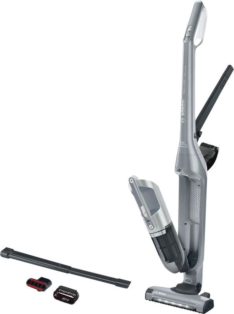 Bosch BCH3K2301 Serie 4 Flexxo -Steelstofzuiger - Zilver - Gen 2 Accu — afbeelding 1