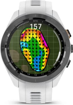 Garmin Approach S70 Premium GPS Golfhorloge 42 mm - Wit — thumbnail 5