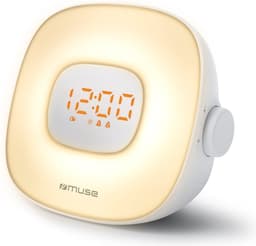 Muse ML-198CR - Wekkerradio met wake-up lamp en natuurgeluiden — thumbnail 2