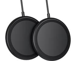 Draadloze Oplader - Magnetisch - Geschikt voor iPhone 15 14 13 12 Pro Max Mini Plus - Zwart - Oplaadkabel USB C naar Magneet