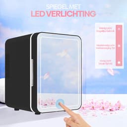 Olvy Skincare Fridge - Mini Koelkast - Skincare Koelkast - Inclusief E-Book - Make-up Koelkast - 4 Liter — thumbnail 8