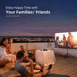 Equivera Mini Beamer - Draagbare Beamer - Beamer - Mini Beamer Projector - Projector - Mini Projector — thumbnail 5