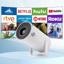 Equivera Mini Beamer - Draagbare Beamer - Beamer - Mini Beamer Projector - Projector - Mini Projector — thumbnail 1