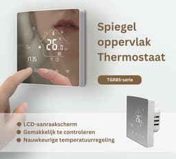 MKSS® Thermostaat voor cv - Draadloos met Wifi - Met App - Wit — thumbnail 4