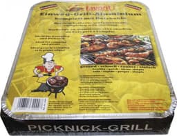 Favorit FAV Wegwerp bbq met staander — thumbnail 2