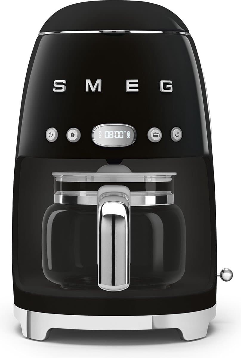 SMEG DCF02BLEU - Filterkoffiemachine - Zwart - Warmhoudfunctie — afbeelding 1