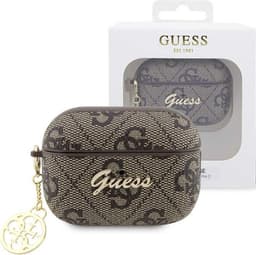 Guess 4G PU Leather Case - Apple Airpods Pro 2 (2e generatie) - Bruin — thumbnail 5