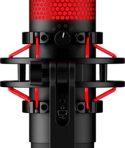 HyperX QuadCast 2S RGB USB Gaming Microfoon - PC/Mac - 32-bit/192kHz - 4 Opnamepatronen - Stream Microfoon - Zwart — thumbnail 2