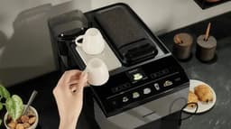 Siemens EQ.500 TP517DF3 - Volautomatische espressomachine - zwart - roestvrijstaal - Met bonenmaler - TFT display — thumbnail 3