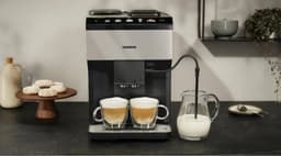Siemens EQ.500 TP517DF3 - Volautomatische espressomachine - zwart - roestvrijstaal - Met bonenmaler - TFT display — thumbnail 4