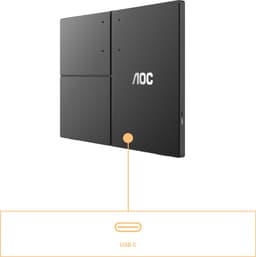 AOC T2 16T3EA - Full HD Monitor - 60hz - 15.6 inch — thumbnail 5