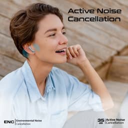 ProMate® Baton - High-Definition Hybrid ANC TWS Earbuds with IntelliTouch - Active Noise Cancellation - 40 Uur Afspeeltijd - Ergonomisch Ontwerp - IPX4 Waterbestendig - Voor Ongeëvenaarde Geluidskwaliteit — thumbnail 4