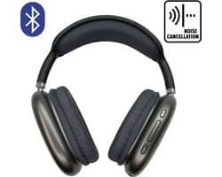 Sanovo - Koptelefoon - Bluetooth - Draadloos - Zwart - Passive Noise cancelling - Stevige Opbergdoos - Kinderen - Headset - Ruisonderdrukking