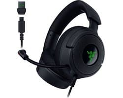 Razer Kraken V4 X - Gaming Headset - Razer Chroma RGB - 7.1 Surround - PC, Console & Mobiel - Zwart