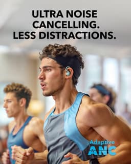 soundcore Sport X20 by Anker, True-Wireless Workout Earbuds, Rotatable and Extendable Ear Hooks, Noise Cancelling, Deep Bass, IP68 Waterproof, Sweatproof, Dustproof, 48H Play, Sport Earbuds for Gym — thumbnail 6