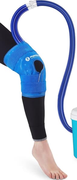 Kniebeschermer voor postoperatieve pijn en zwelling - Koud Watertherapie Apparatuur — thumbnail 1