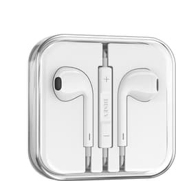 DISEV® - Oortjes met Draad - 3.5mm Jack Aansluiting - In-Ear Oordopjes met Draad - Oortjes met Draad en Microfoon - 1.20M kabel - Wit — thumbnail 4