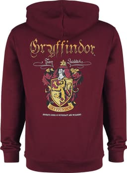Harry Potter Gryffindor Heren Trui met capuchon - bordeaux - L — thumbnail 5