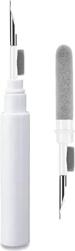 3-In-1 Schoonmaakset Voor Earpods I Oordopjes Cleaning Pen I Schoonmaakborsteltje I Reinigingsborstel I Universeel Geschikt voor Airpods, Samsung etc. I Wit — thumbnail 2
