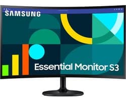 Samsung Essential S36GD 27'' | 1920x1080 VA | 100Hz | 1800R Curved | Full HD Monitor — afbeelding 1