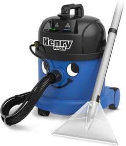 Numatic Henry Wash HVW370 - Sproei-extractiemachine stofzuiger - Tapijtreiniger - Blauw — thumbnail 1