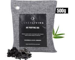 LuxerLiving Geurvreter Natuurlijke Luchtreiniger Luchtverfrisser voor auto, huis en schoenen - 500 gram