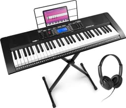 MAX Rhapsody61M keyboard set - Inclusief standaard en koptelefoon - 61 aanslaggevoelige toetsen — thumbnail 1