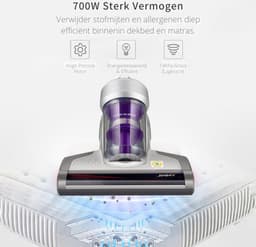 VOLUEX® Huisttofmijt Stofzuiger Deluxe - Matras reiniger - Matrasreiniger - Matras Stofzuiger - Matrasreiniger Stofzuiger - Anti Huisstofmijt - Huisstofmijt Bestrijder — thumbnail 5