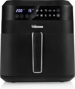Tristar Airfryer Digitaal XXL FR-6999 - Heteluchtfriteuse - 6 liter - 10 programma's - Touch screen - Zwart - 1700W — thumbnail 1