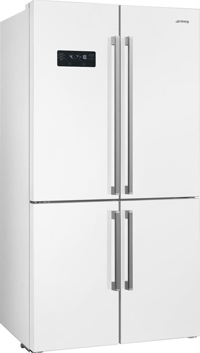 SMEG FQ60BDE - Amerikaanse koelkast - No Frost - Wit — afbeelding 1